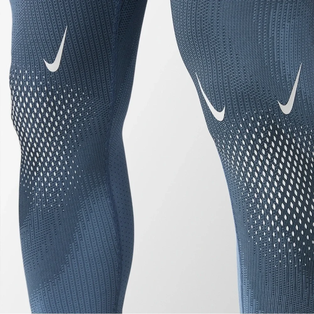 Nike Nocta x Drake Dri-fit Tights Medium Cobalt Bliss Blue Joggers Skinny - Picture 2 of 9
